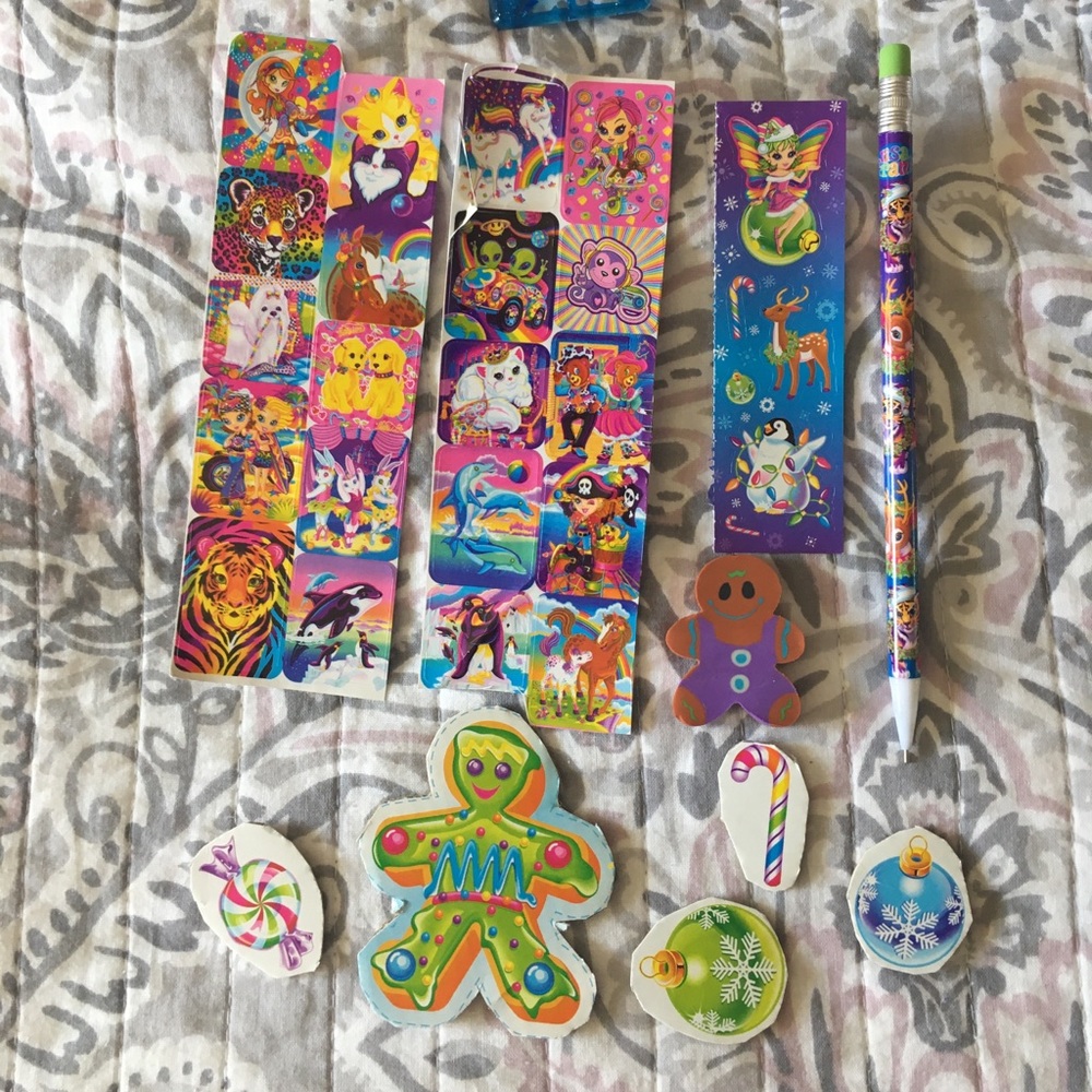 Lisa Frank Gingerbread stocking stuffer